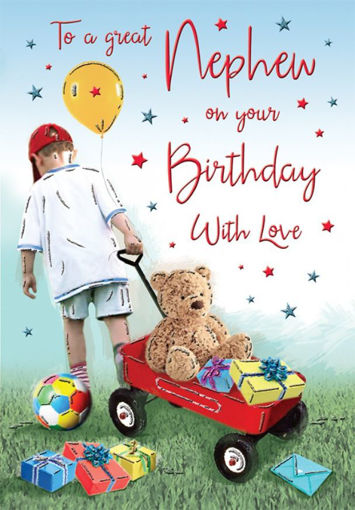 Picture of GREAT NEPHEW BIRTHDAY CARD